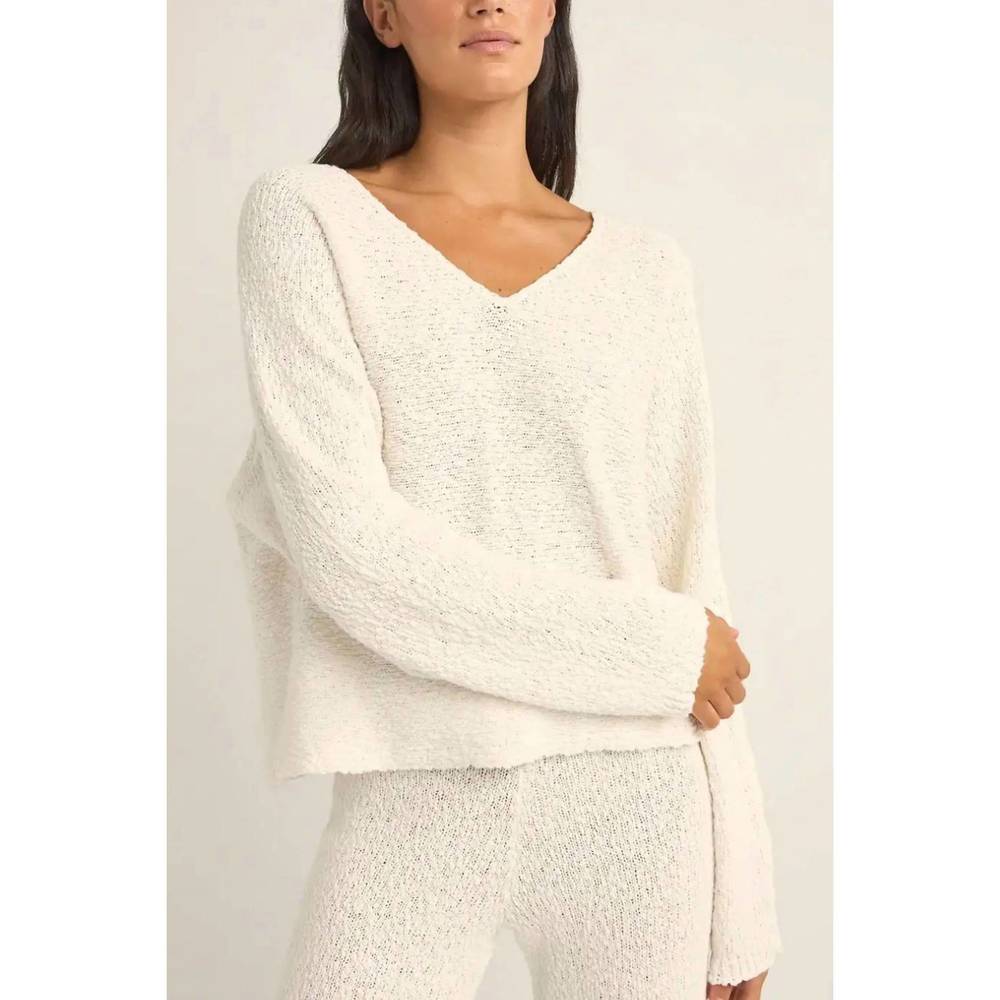 Rhythm Cream Long Sleeve Top